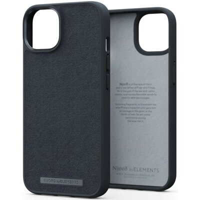 Njord by Elements Etui zamszowe do iPhone 14 Pro Max Black Comfort+