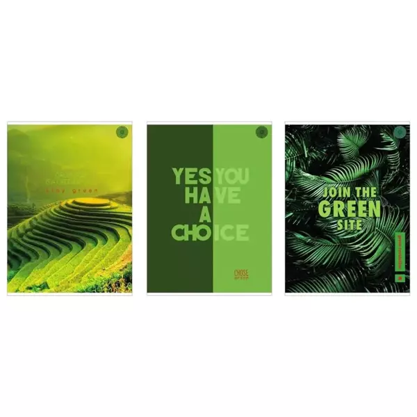 Zeszyt A4/80K linia Think Green (5szt) - Ziemia Obiecana