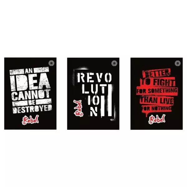 Zeszyt A4/80K linia Rebels (5szt) - Ziemia Obiecana
