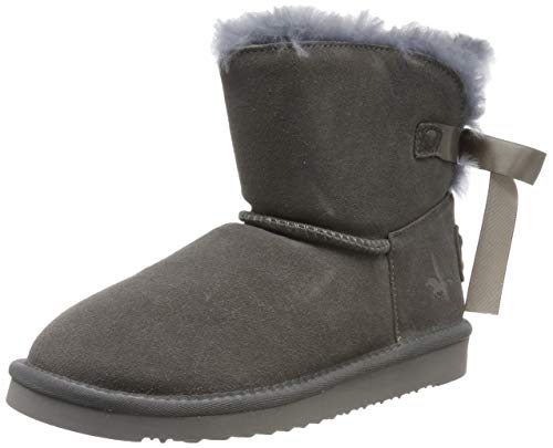 MUSTANG Damskie sztyblety 1343-606-307, szary ciemnoszary 20, 38 EU Schmal