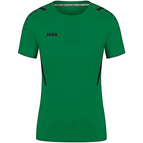 JAKO Damska koszulka Challenge sportowy zielony/czarny 44