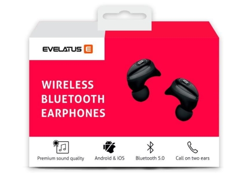 Evelatus Wireless Earphones Ebe01 czarne