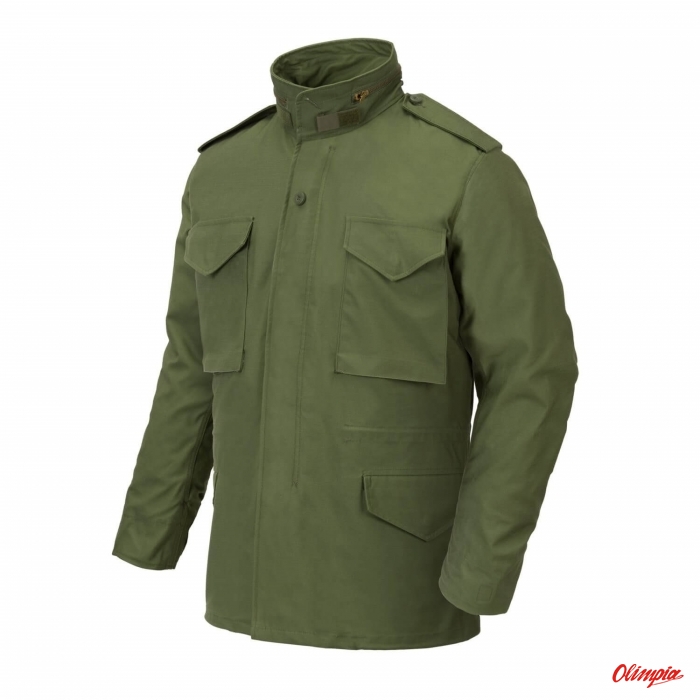 Kurtka Helikon M65 - NyCo Sateen - Olive Green