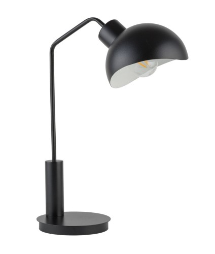 Roy lampa stołowa 1-punktowa czarna/biała 50326