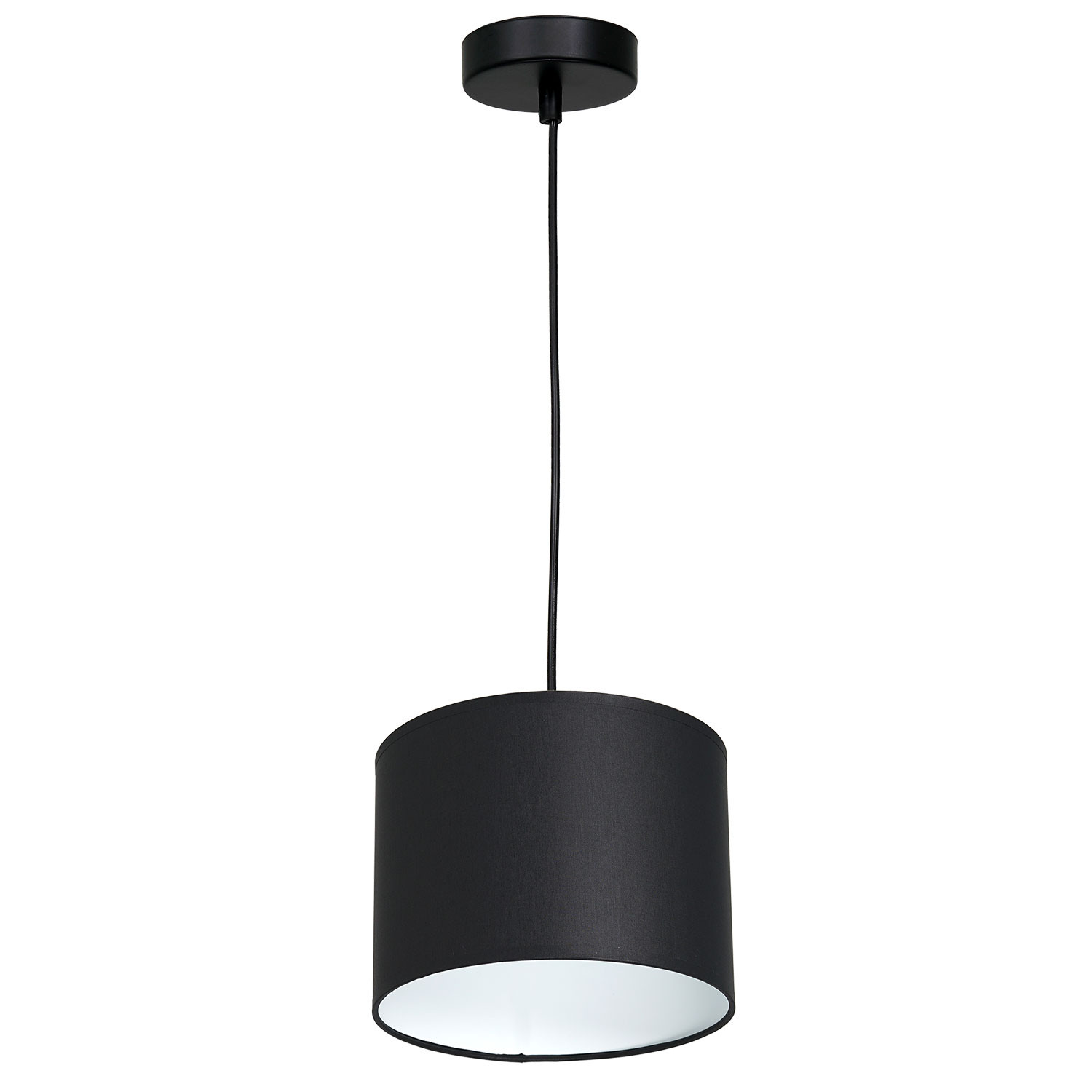 Luminex Arden 3471 Lampa wisząca zwis 1x60W E27 czarny/biały