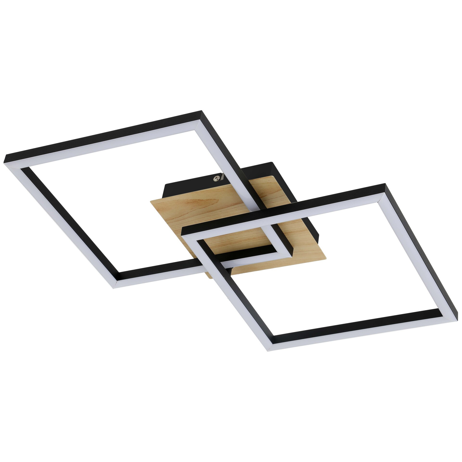 Rabalux Ashton 6589 plafon lampa sufitowa 1x24W LED 3000K biały/czarny