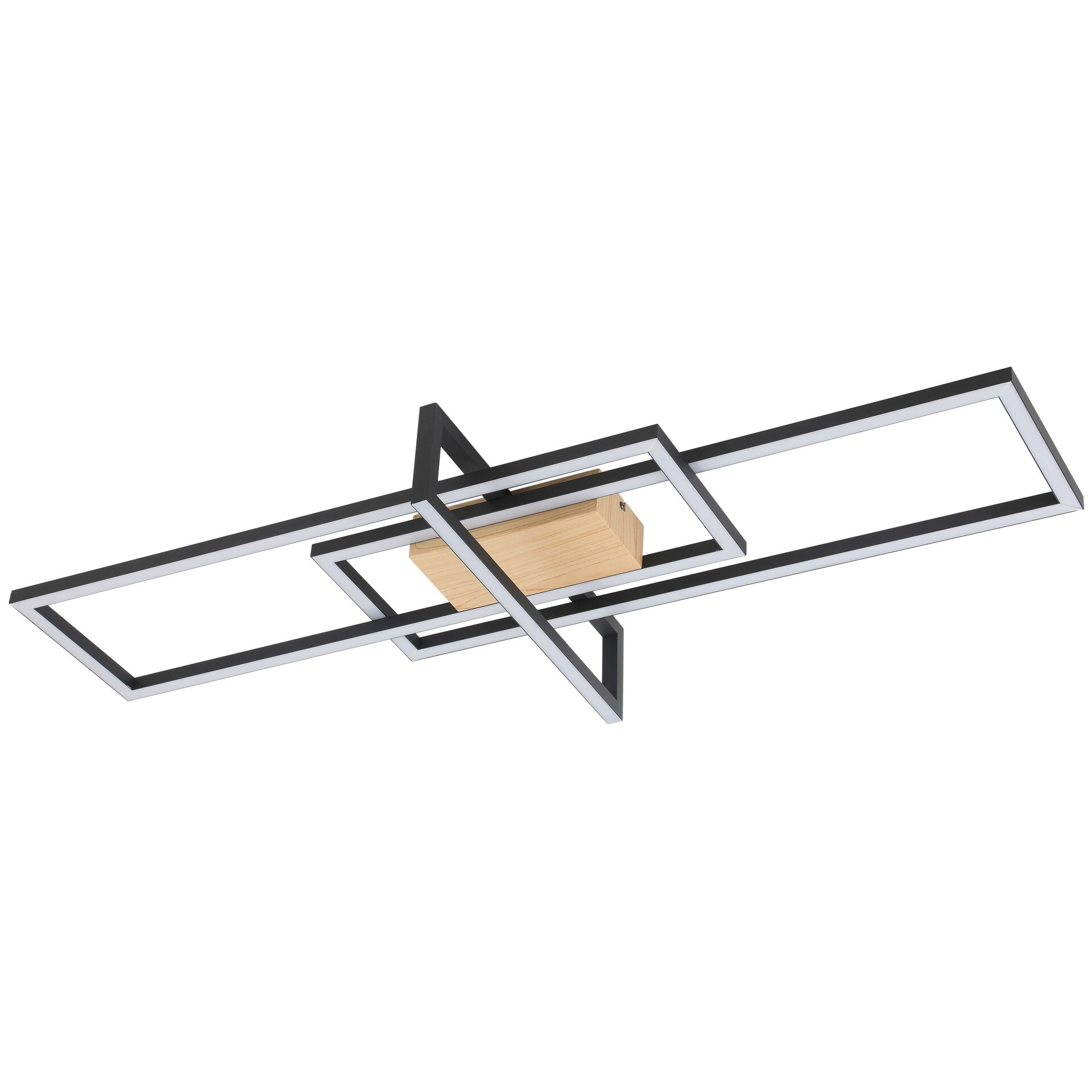Rabalux Ashton 6814 plafon lampa sufitowa 1x35W LED 3000K biały/czarny