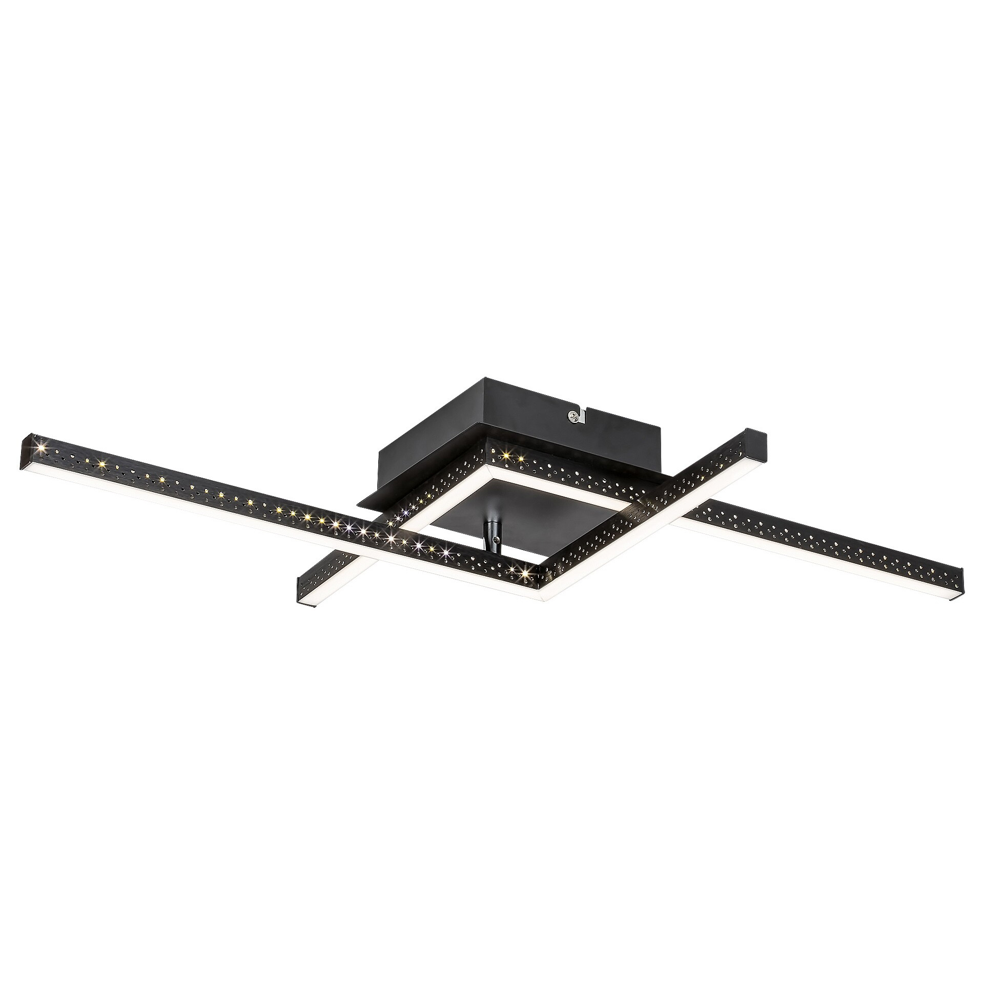Rabalux Casimir 5267 plafon lampa sufitowa 1x23W LED 4000K czarny/biały