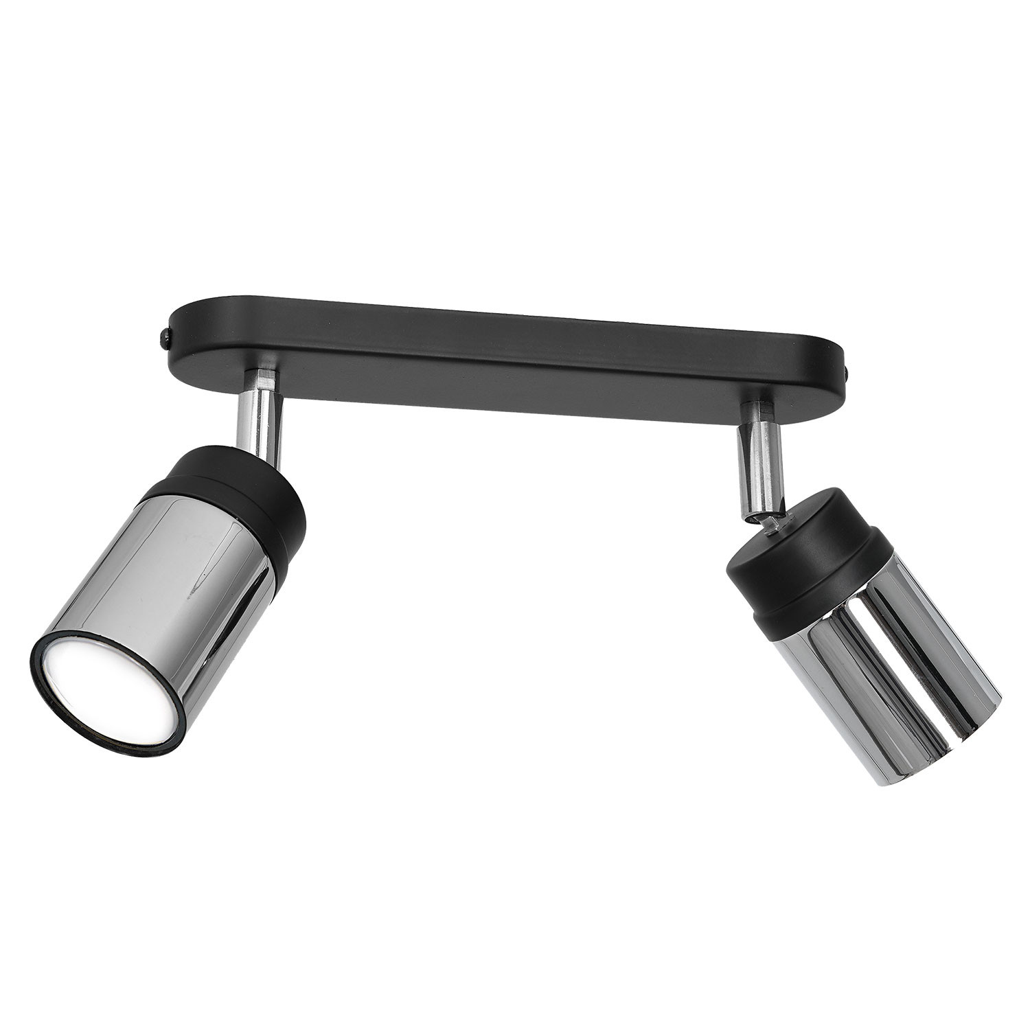 Luminex Nest 1789 Plafon Oprawa sufitowa 2x8W GU10 czarny/chrom