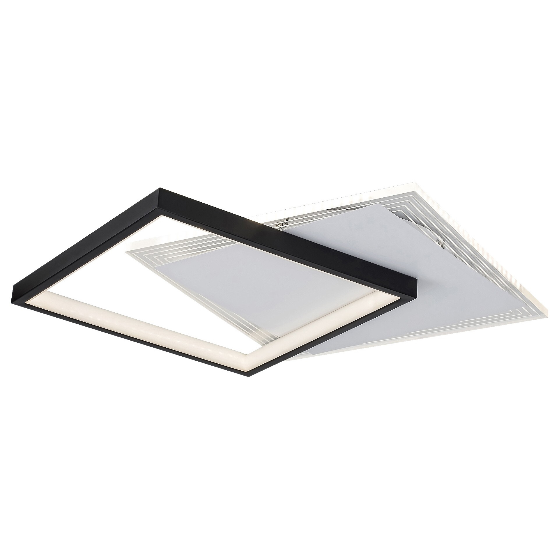 Rabalux Malcolm 5366 plafon lampa sufitowa 1x35W LED 4000K biały/czarny