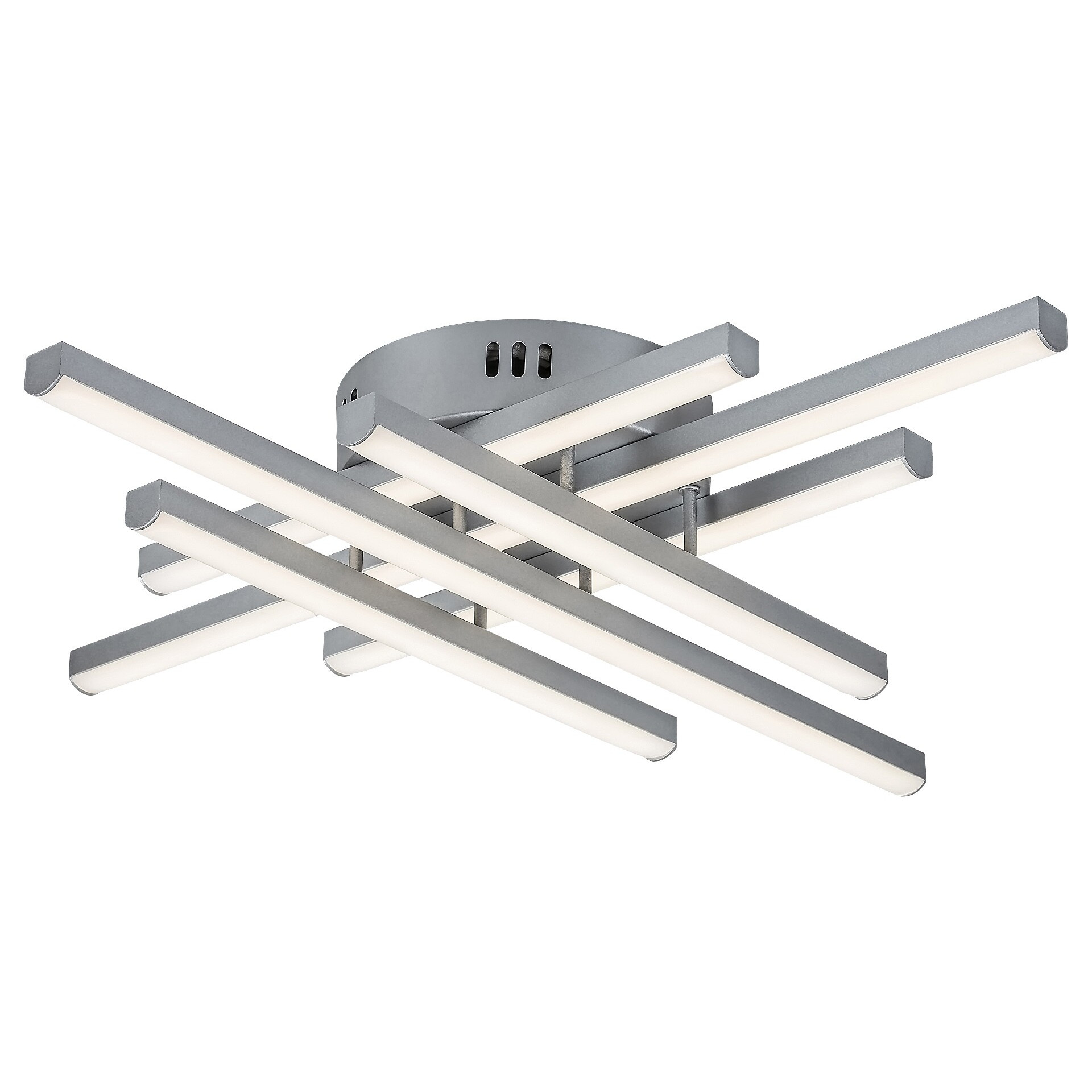 Rabalux Nayara 3014 plafon lampa sufitowa 1x40W LED 4000K biały/srebrny