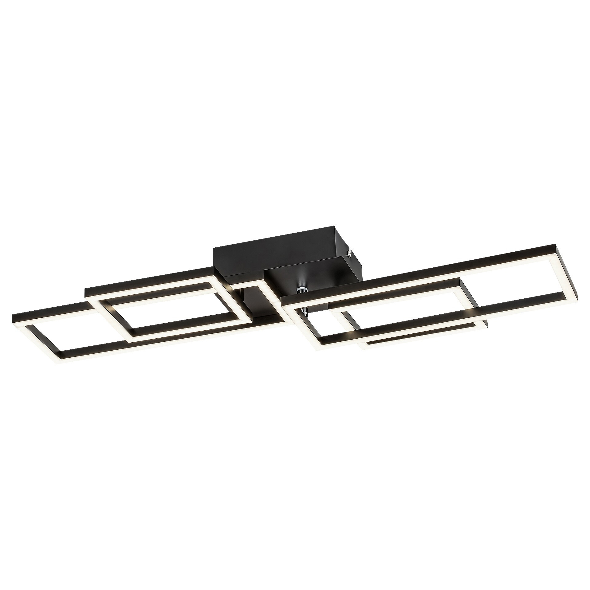 Rabalux Quince 3084 plafon lampa sufitowa 1x40W LED 4000K czarny/biały