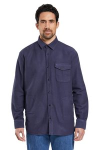 Bawełniany overshirt Armor Lux Surchemise - Rich Navy
