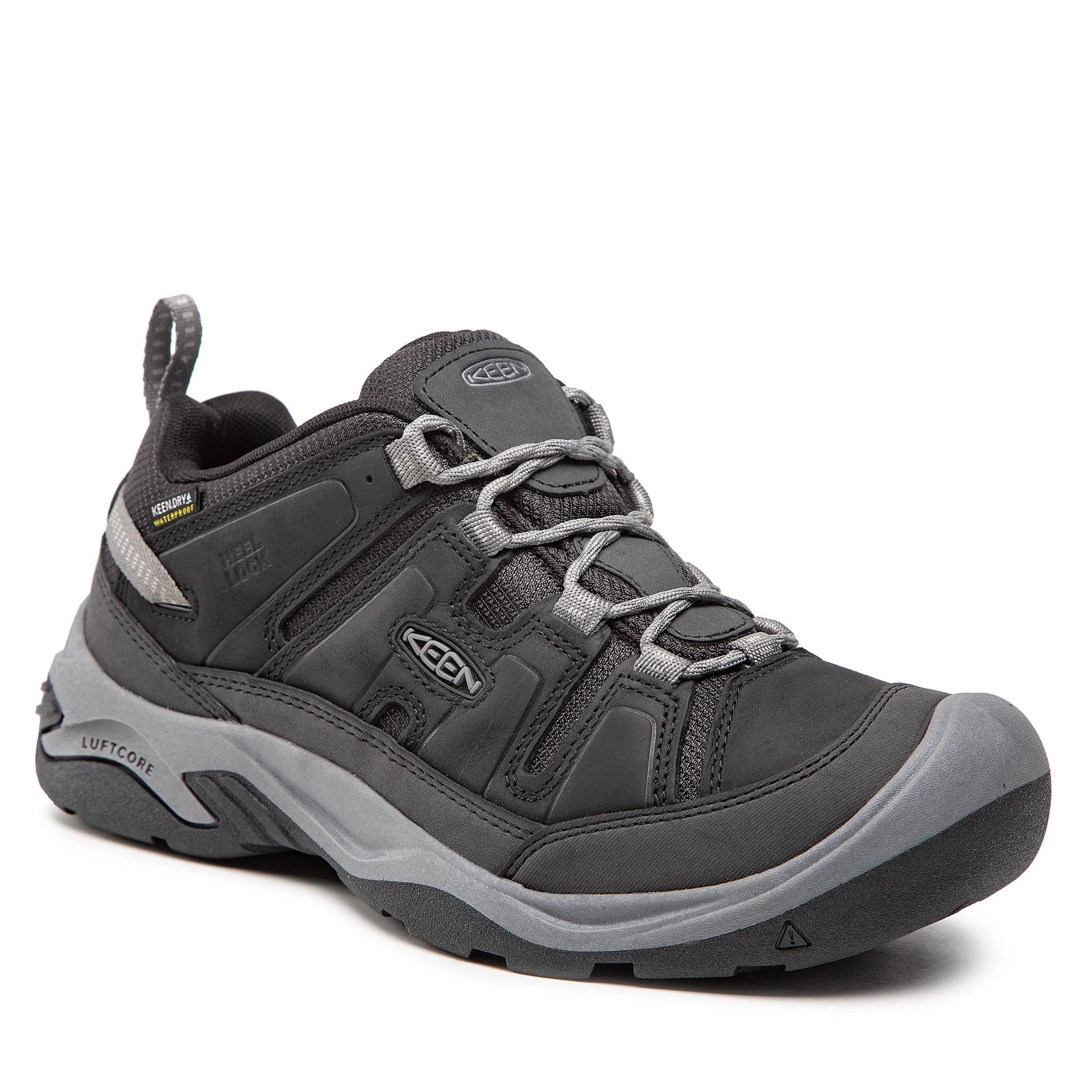 Trekkingi KEEN - Circadia Wp 1026775 Black/Steel Grey