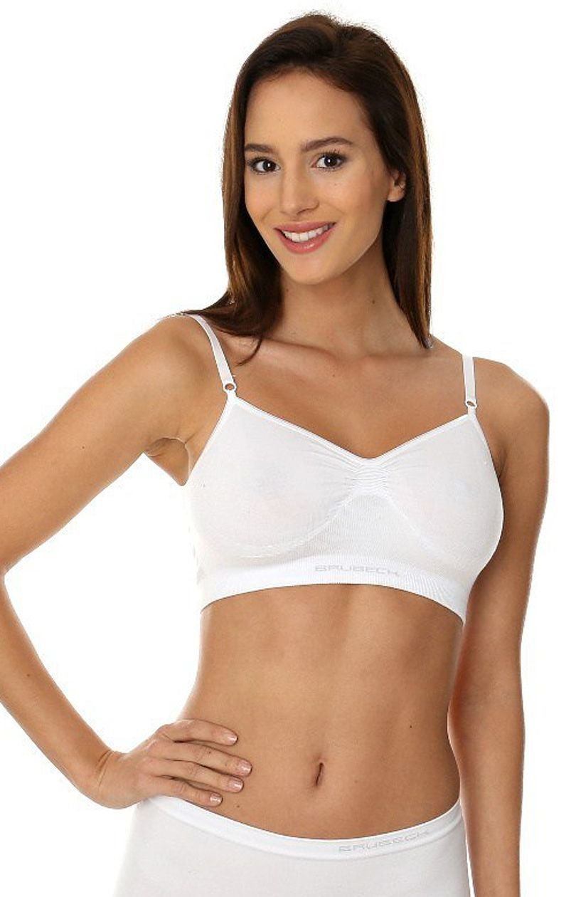 Bramis Bra biustonosz COMFORT COTTON BR00012A, Kolor biały, Rozmiar 75A, Brubeck