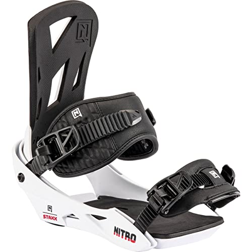 Nitro STAXX '23 wiązanie na snowboardzie, białe, L