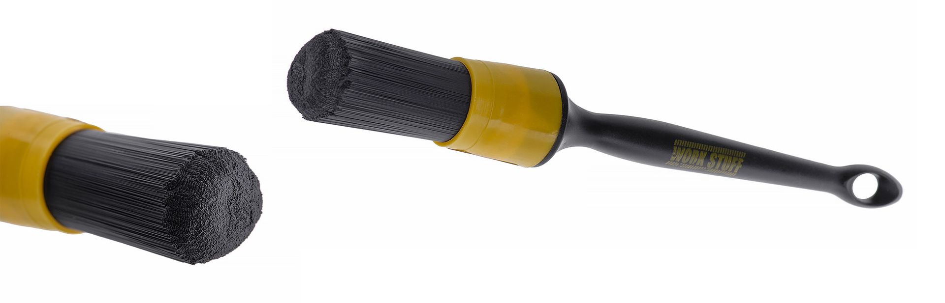 Work Stuff Detailing Brush Black Stiff  30mm - pędzelek detailingowy do najcięższych zabrudzeń
