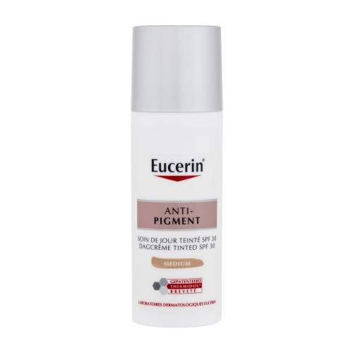 Eucerin Anti-Pigment Tinted Day Cream SPF30 krem do twarzy na dzień 50 ml dla kobiet Medium