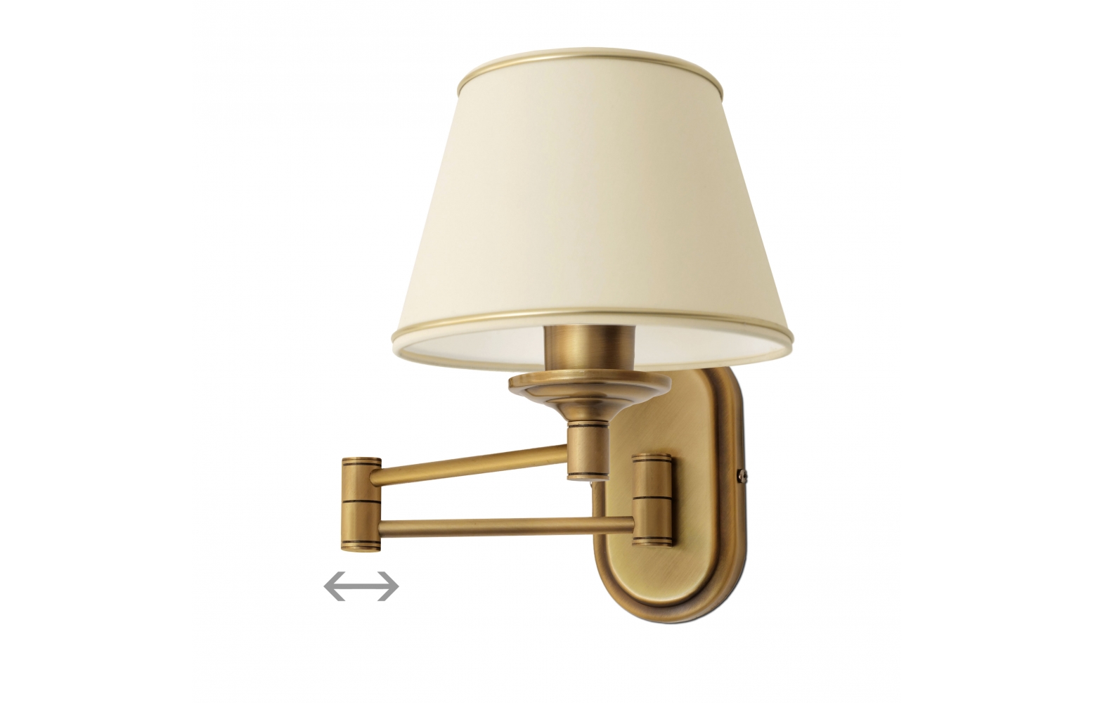 Kinkiet hotelowy z obracanymi ramionami Z-K1R