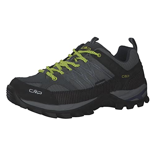 CMP Męskie buty trekkingowe Rigel Low Wp Walking, Szary B Blue, 44 EU