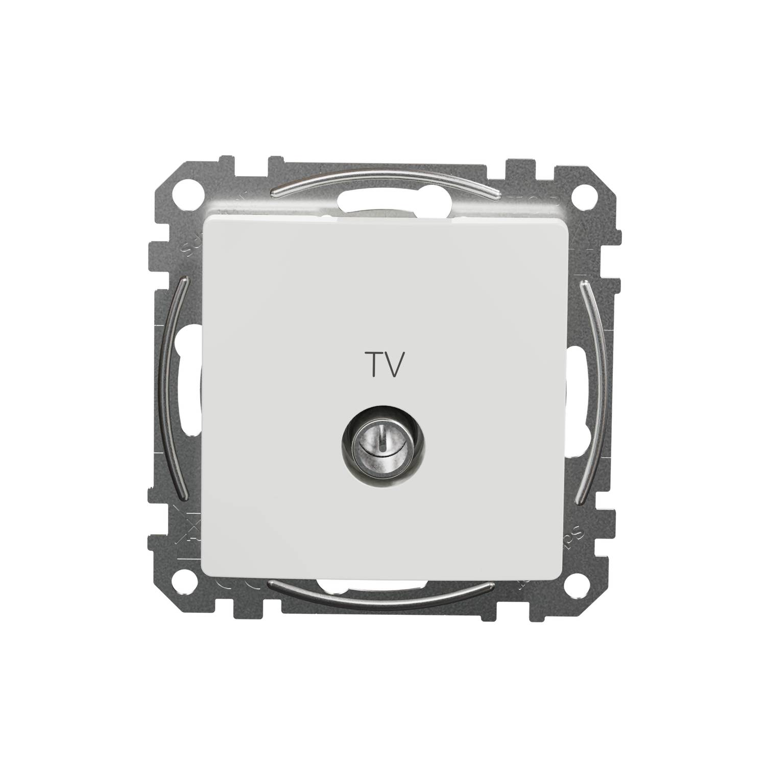 Gniazdo TV Schneider Sedna Design SDD111471 końcowe 4dB białe Design  Elements