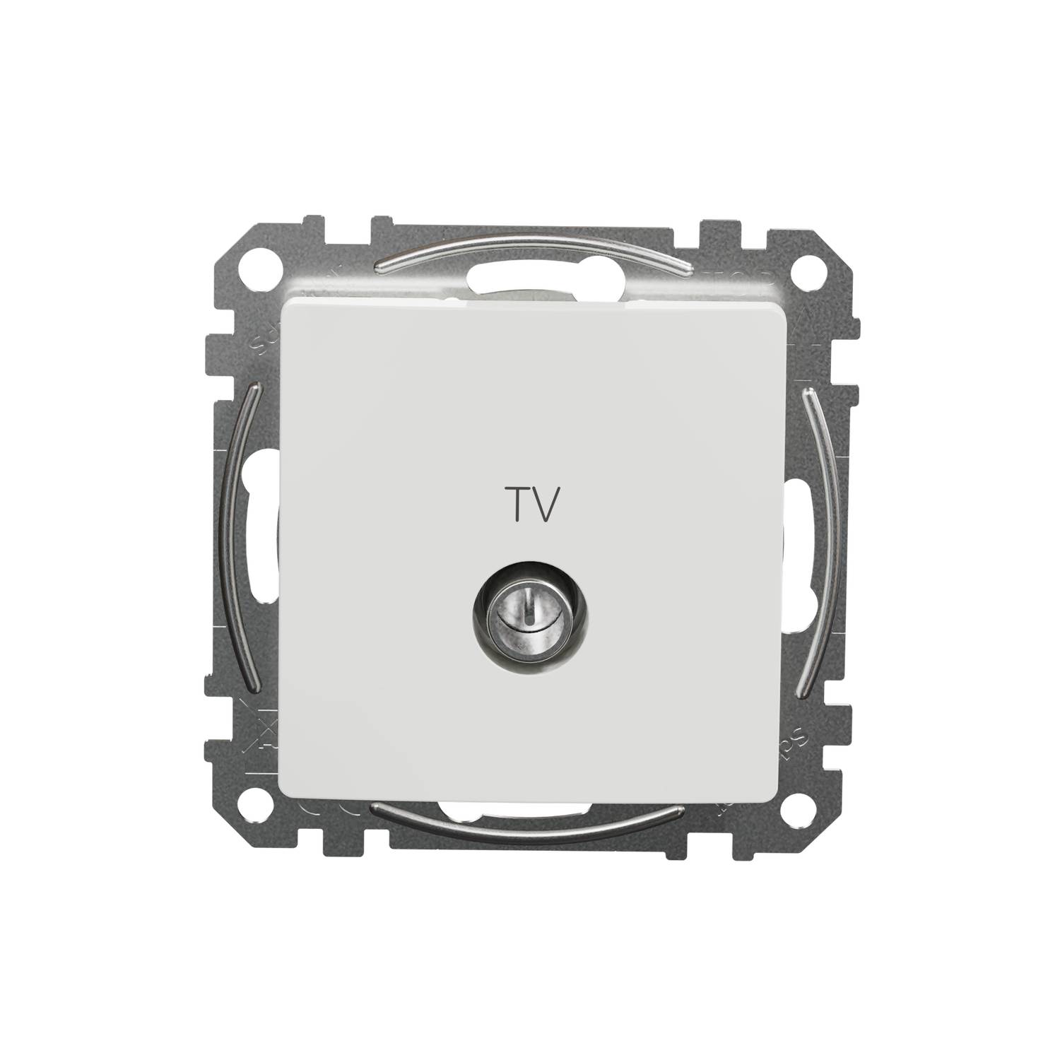 Gniazdo TV Schneider Sedna Design SDD111474 przelotowe 7dB białe Design  Elements