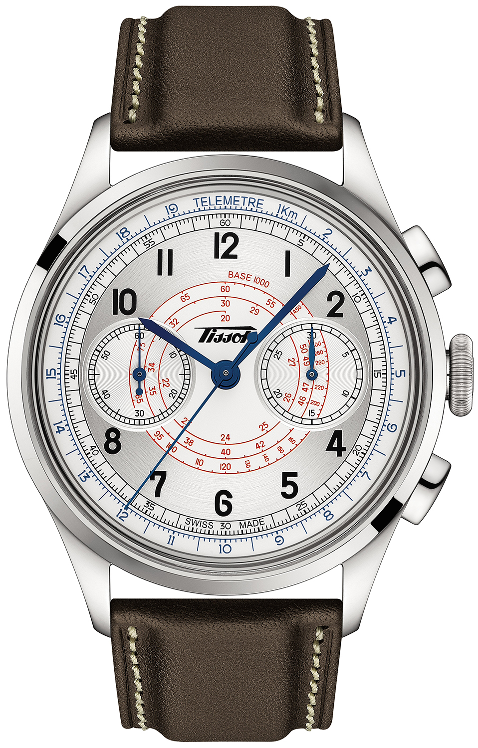 Zegarek Tissot T142.462.16.032.00 TELEMETER 1938
