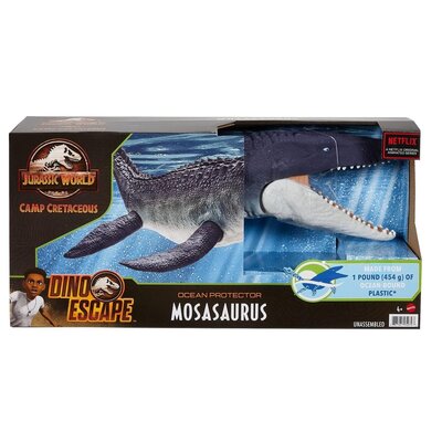 Zdjęcia - Figurka / zabawka transformująca Mattel Jurassic World Mosasaurus  (SIOC)