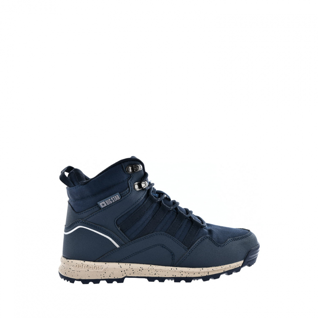 Obuwie zimowe damskie Big Star Shoes KK274611 granatowe