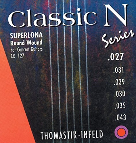 Thomastik Einzelsaite H2 .031 Nylon blank CN31 für Klassikgitarre Classic N Series Superlona light Satz CR128, CR127, CF127, CF128
