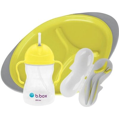 Zestaw do karmienia Lemon Sherbet B.Box