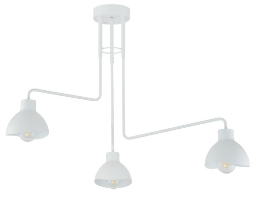 Holi lampa wisząca 3-punktowa biała 32450