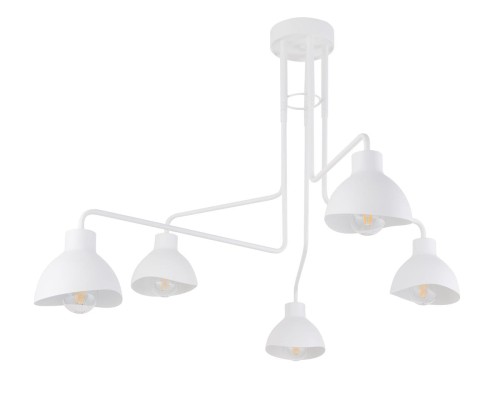 Holi lampa wisząca 5-punktowa biała 32452
