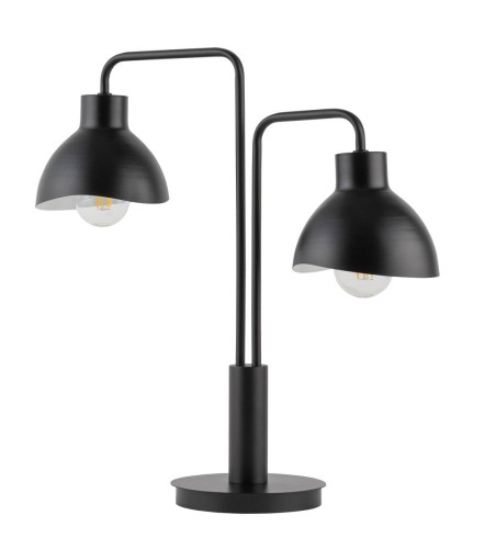 Holi lampa stołowa 2-punktowa czarna/biała 50330