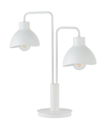 Holi lampa stołowa 2-punktowa biała 50331