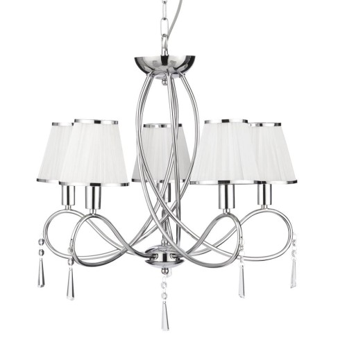 Zdjęcia - Żyrandol / lampa Simplicity żyrandol 5-punktowy chrom 1035-5CC 