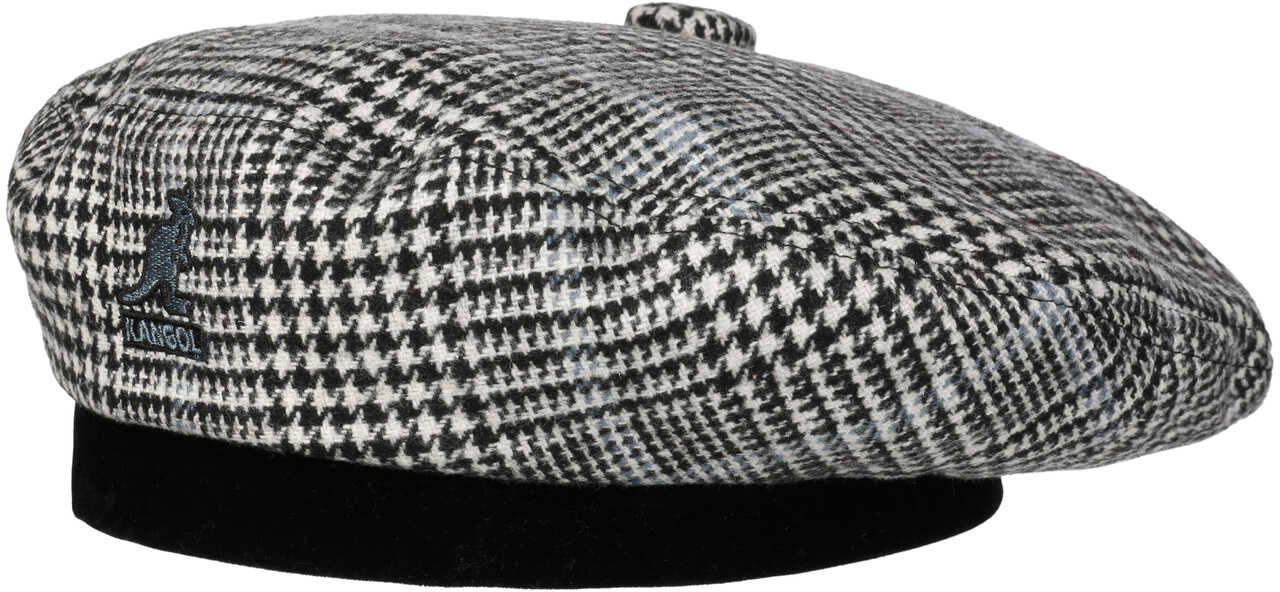 Czapka Baskijska Show Your Teeth by Kangol, czarny, S/M (54-57 cm)