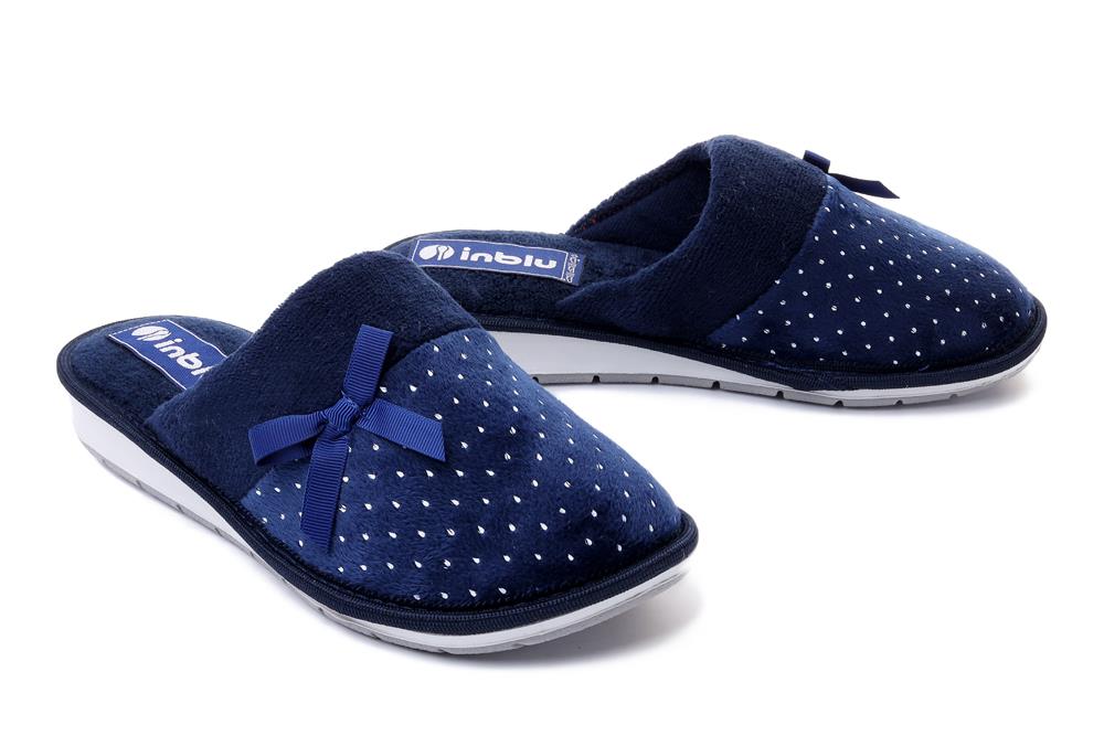 INBLU LB-92 004 granatowy, kapcie/klapki damskie - Inblu