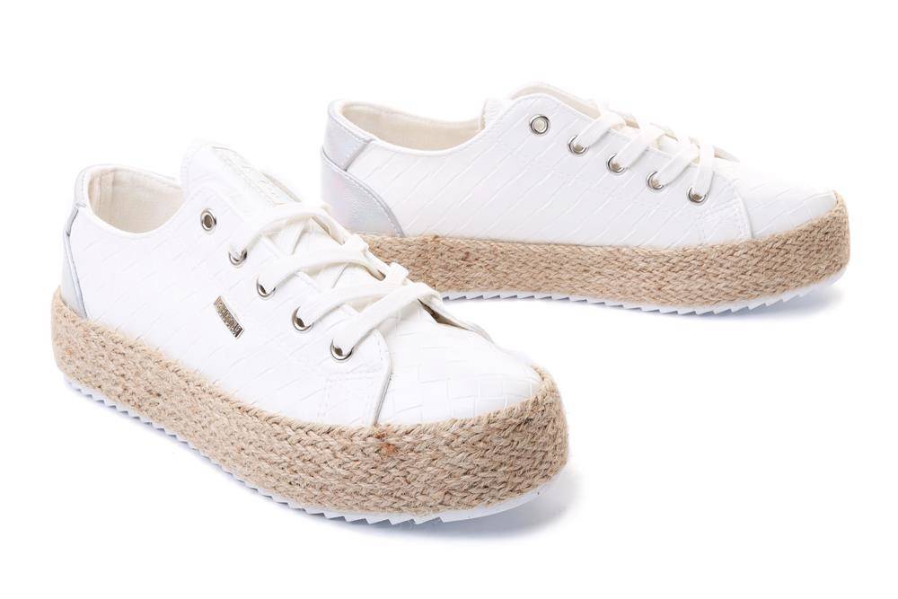 BIG STAR JJ274397 biały, espadryle damskie - Big Star