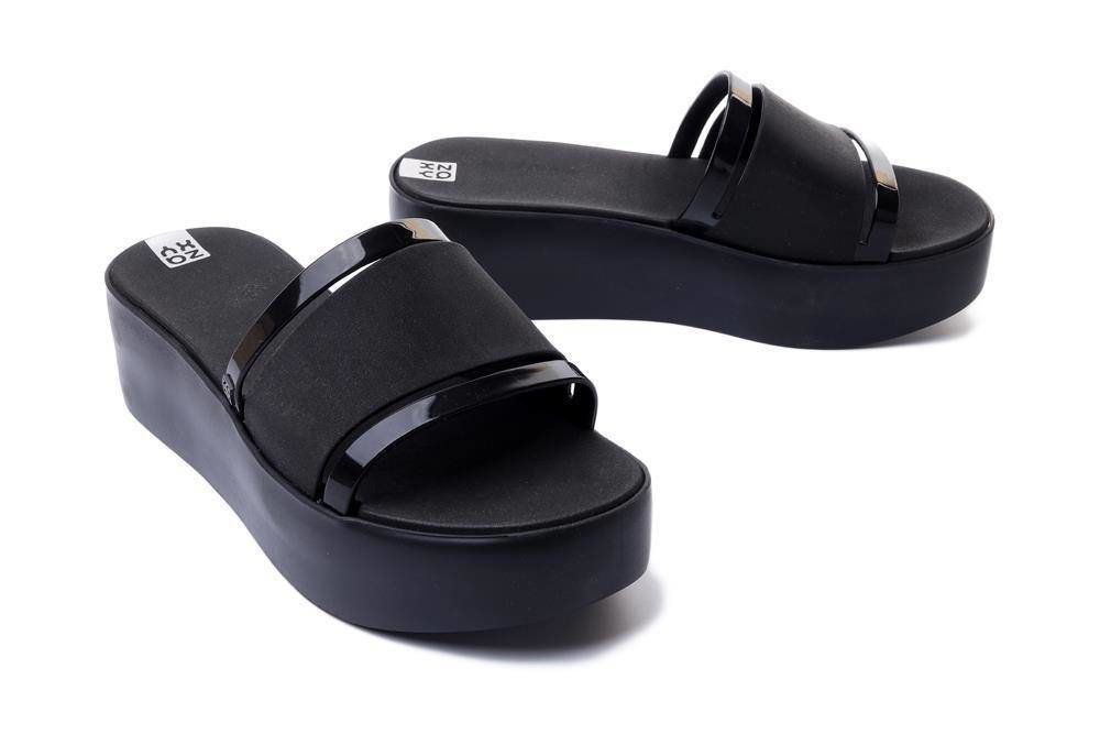 ZAXY 18175 CODE TAM FEM 90122 czarny, klapki damskie - Zaxy