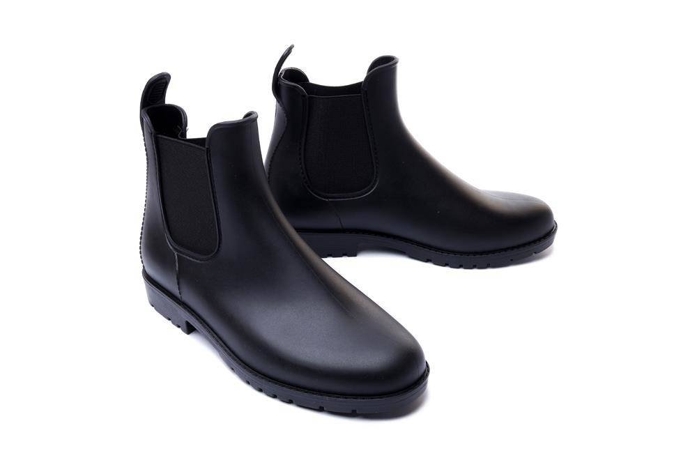 WOJTYŁKO 7G5021C czarny, kalosze, sztyblety damskie - Wojtyłko