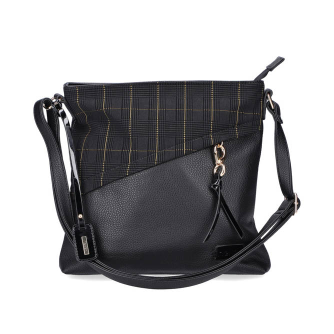 RIEKER H1040-00 black, torebka, listonoszka damska - Rieker