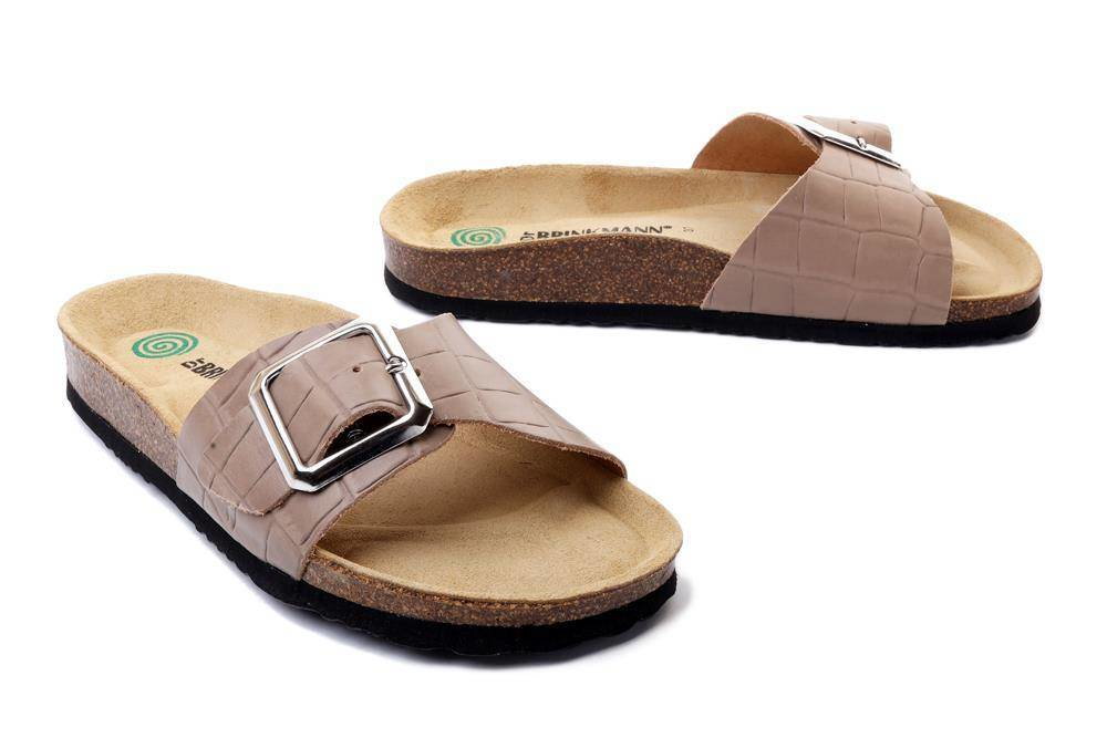 DR. BRINKMANN 700165-08 ivory, klapki profilaktyczne damskie - Dr. Brinkmann