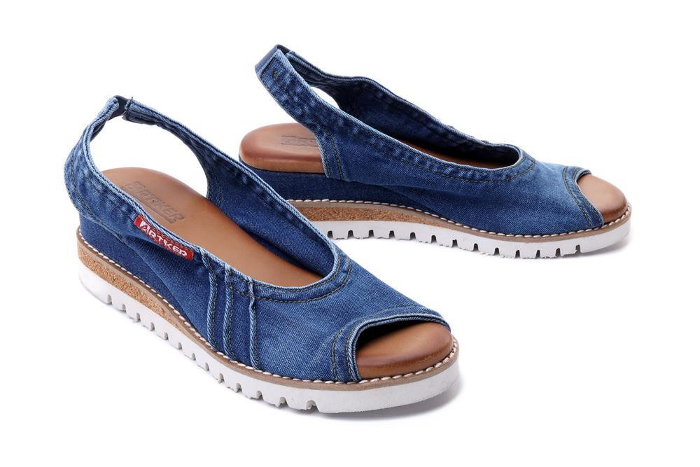 ARTIKER RELAKS 50C0253 jeans, sandały damskie - Artiker Relaks
