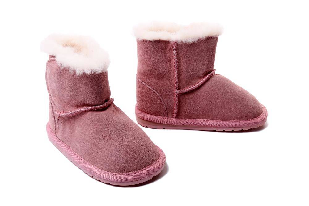 EMU AUSTRALIA Toddle B10737 baby pink, botki dziecięce, rozmiary 20-23 - Emu Australia