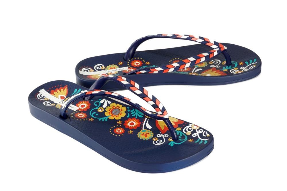 IPANEMA 82769 ANAT LOVELY X FEM 20729 blue/blue, klapki/japonki damskie - Ipanema