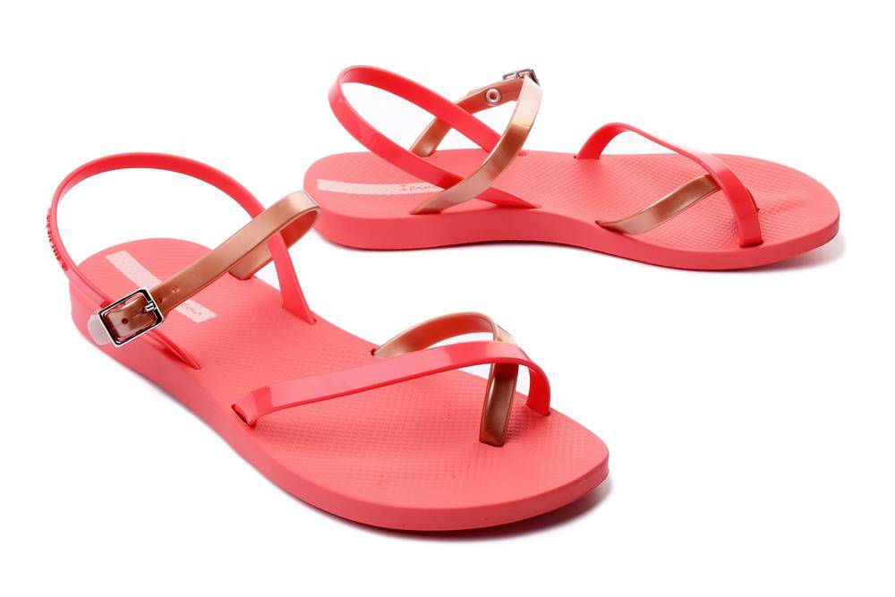 IPANEMA 82842 FASHION SAND VIII FEM 24749 red/rose, sandały damskie - Ipanema