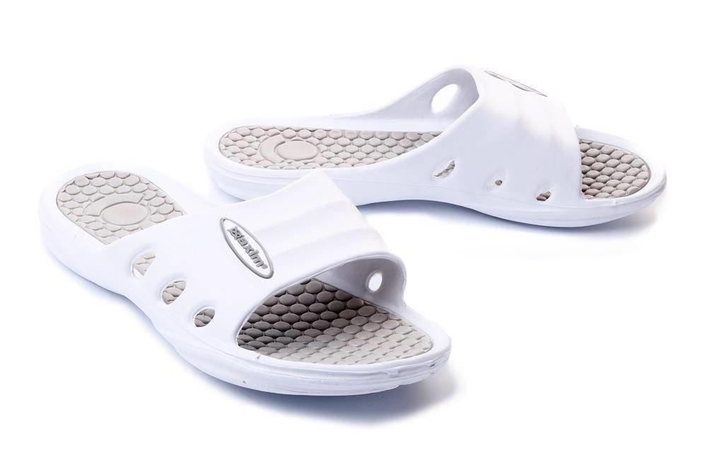 AXIM 7KL2238 white, klapki basenowe damskie - Axim