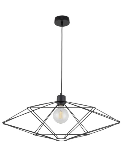 Vario L lampa wisząca 1-punktowa czarna 40555