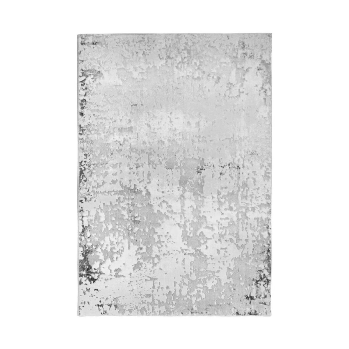 Dywan Flash przecierka szaro-srebrny 80 x 150 cm